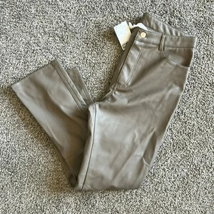 H&M leather pants